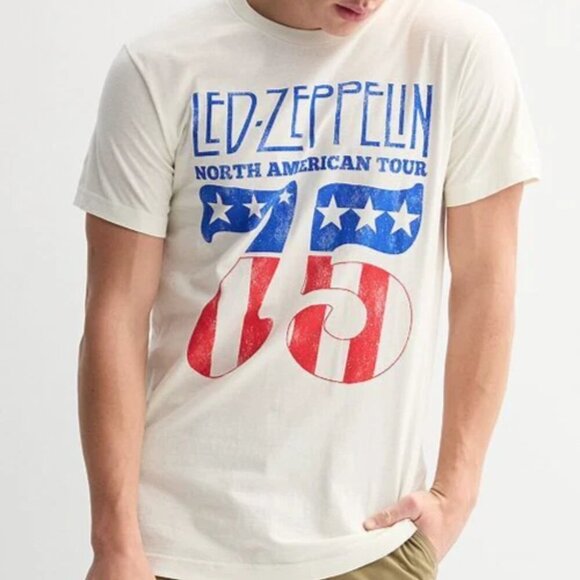Sierra K Other - Led Zeppelin North American 1975 Tour Shirt – Vintage Rock Band Tee 17